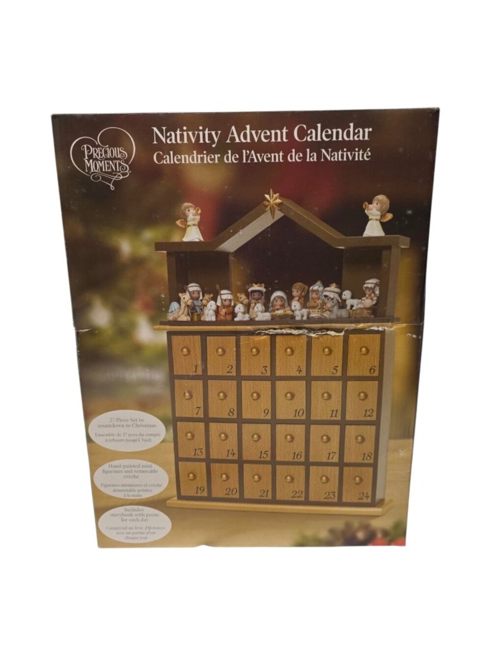 2018 Precious Moments 18 Piece Advent Calendar DB 181402